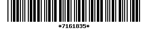 Barcode article