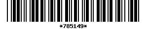 Barcode article