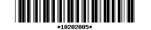 Barcode article