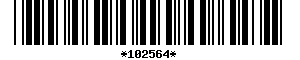 Barcode article