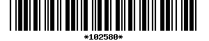 Barcode article