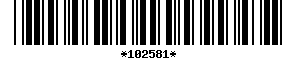 Barcode article