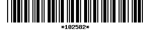 Barcode article