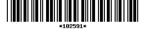 Barcode article