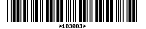 Barcode article