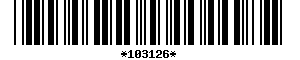 Barcode article