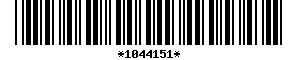 Barcode article