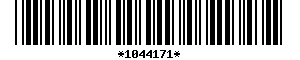 Barcode article
