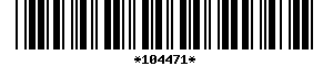 Barcode article