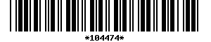 Barcode article