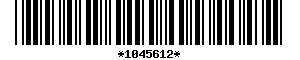 Barcode article