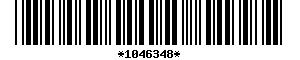 Barcode article