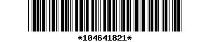 Barcode article