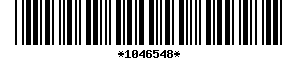 Barcode article