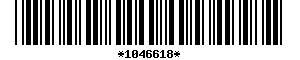Barcode article