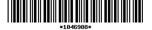 Barcode article