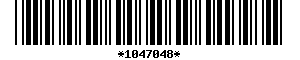 Barcode article