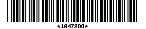Barcode article
