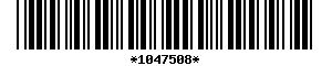 Barcode article