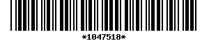 Barcode article