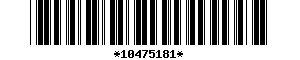 Barcode article