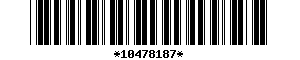 Barcode article