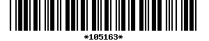 Barcode article