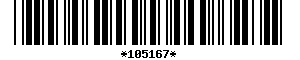 Barcode article