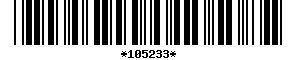 Barcode article