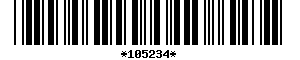 Barcode article
