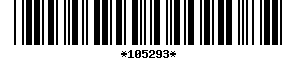 Barcode article