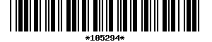 Barcode article
