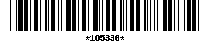 Barcode article