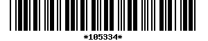 Barcode article