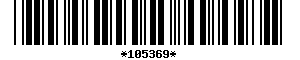 Barcode article
