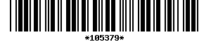 Barcode article