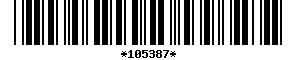 Barcode article