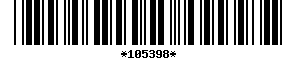 Barcode article