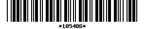 Barcode article