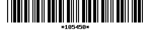Barcode article