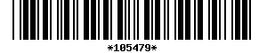 Barcode article