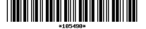 Barcode article