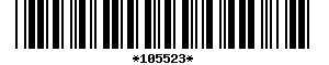 Barcode article