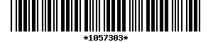 Barcode article