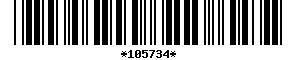 Barcode article