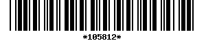 Barcode article