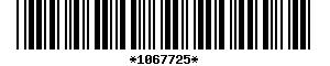Barcode article