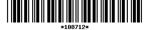 Barcode article