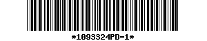 Barcode article