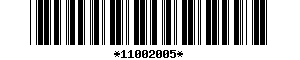 Barcode article